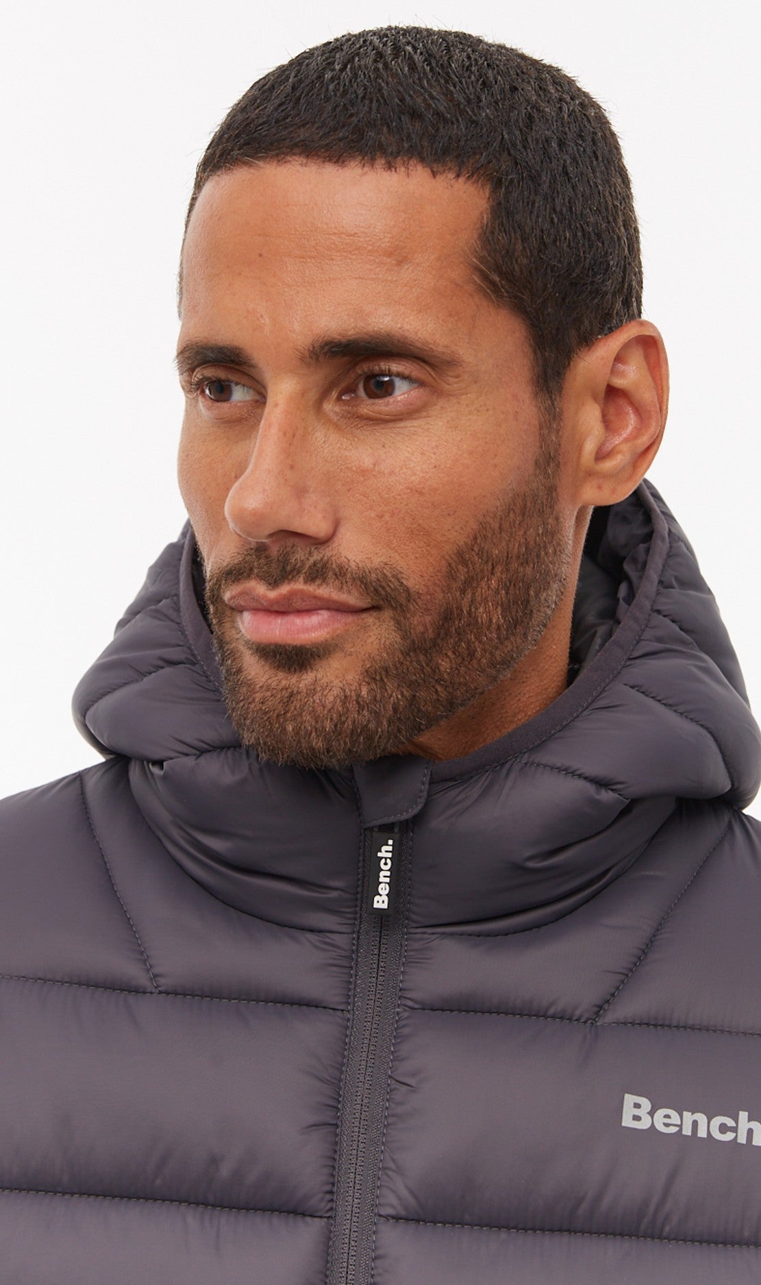 Mens 'AFFLOR' Jacket - DARK GREY - Shop at www.Bench.co.uk LoveMyHood