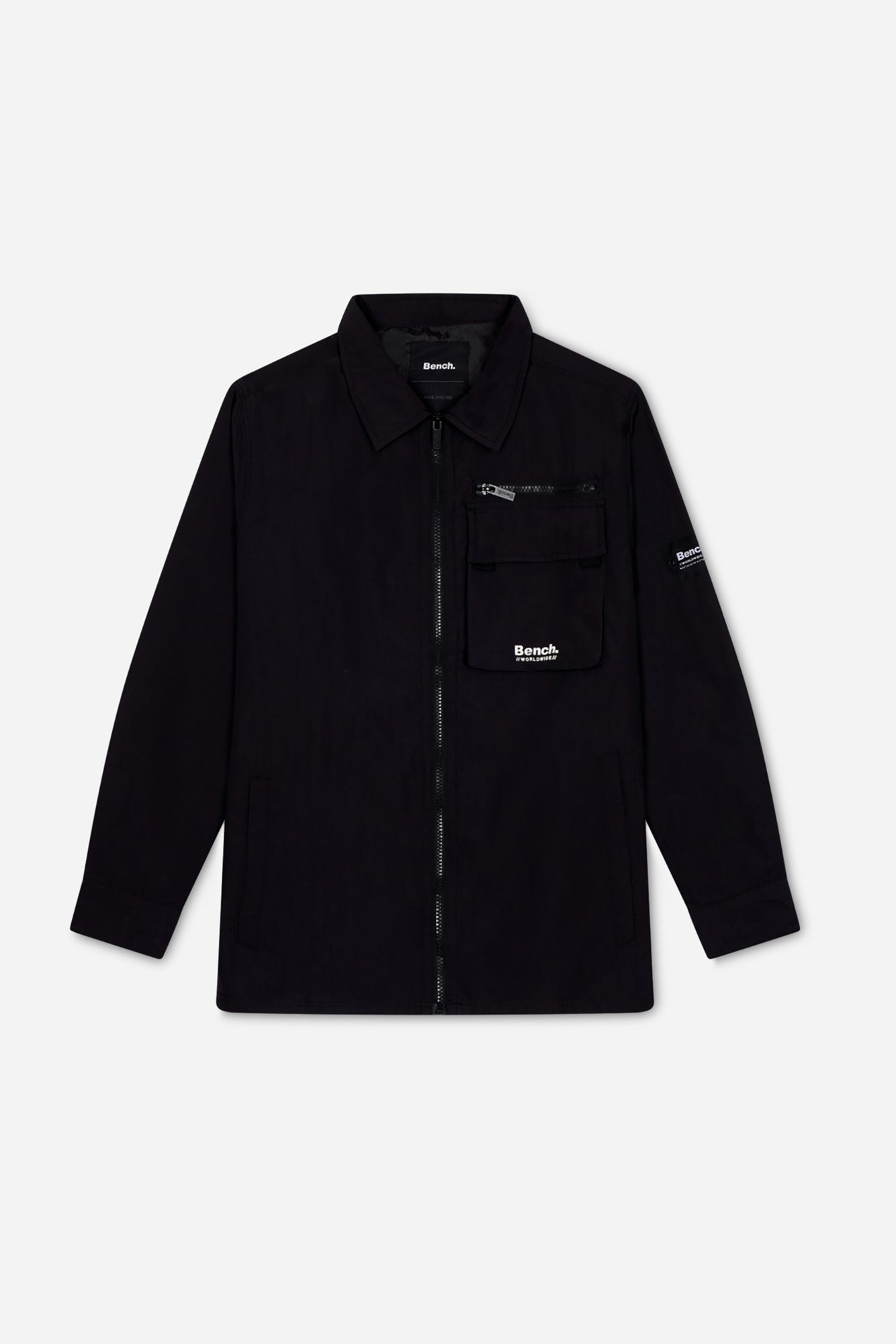 Mens 'AIKIDO' Shacket - BLACK - Shop at www.Bench.co.uk #LoveMyHood