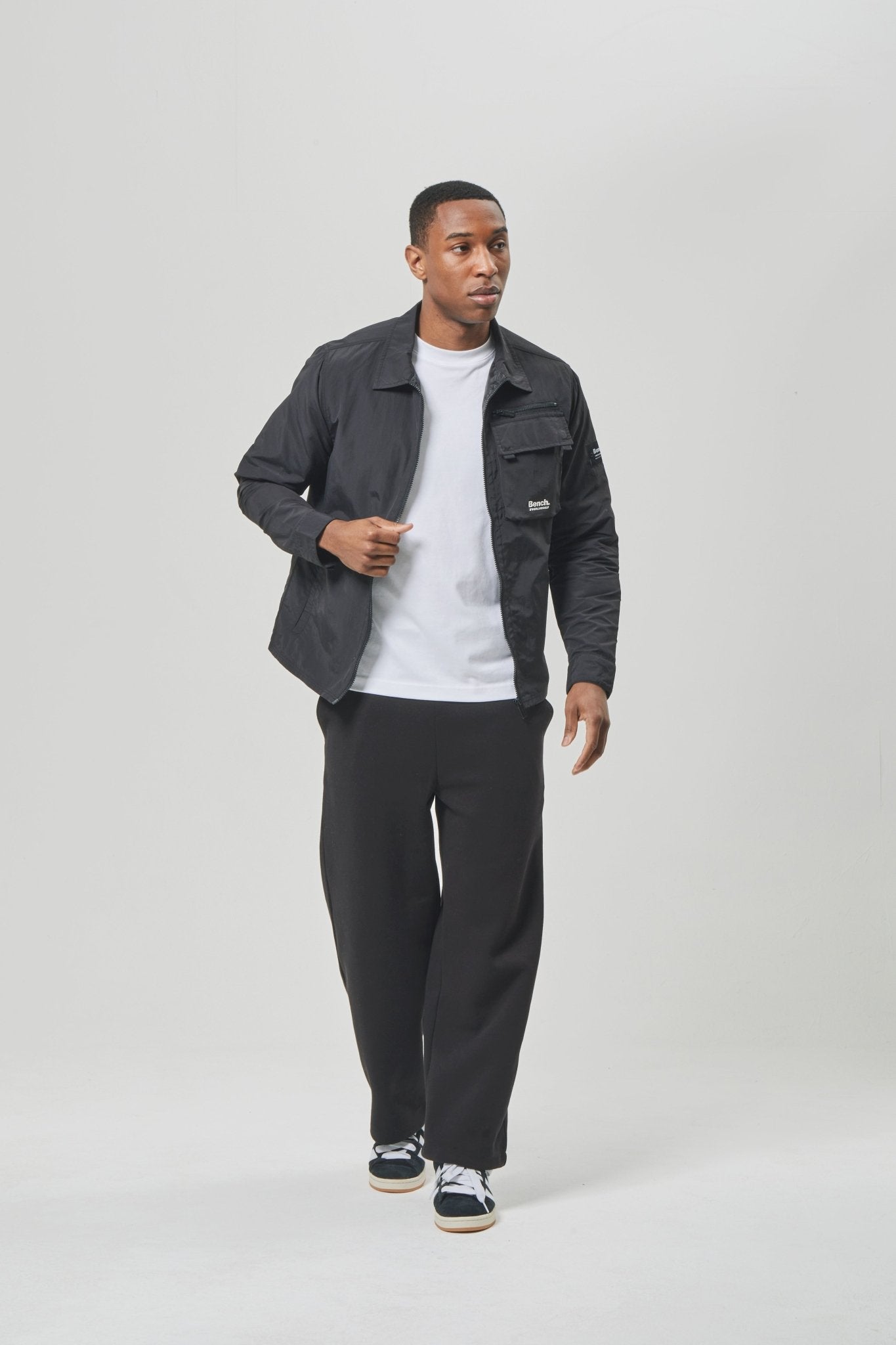 Mens 'AIKIDO' Shacket - BLACK - Shop at www.Bench.co.uk #LoveMyHood