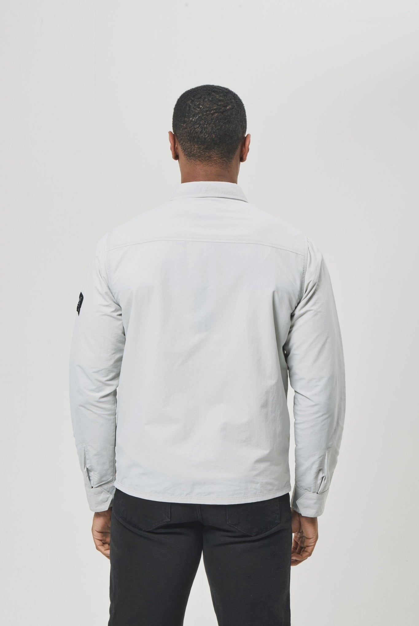 Mens 'AIKIDO' Shacket - LIGHT GREY - Shop at www.Bench.co.uk #LoveMyHood