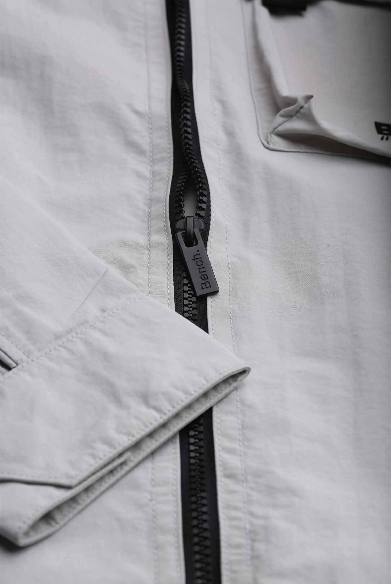 Mens 'AIKIDO' Shacket - LIGHT GREY - Shop at www.Bench.co.uk #LoveMyHood