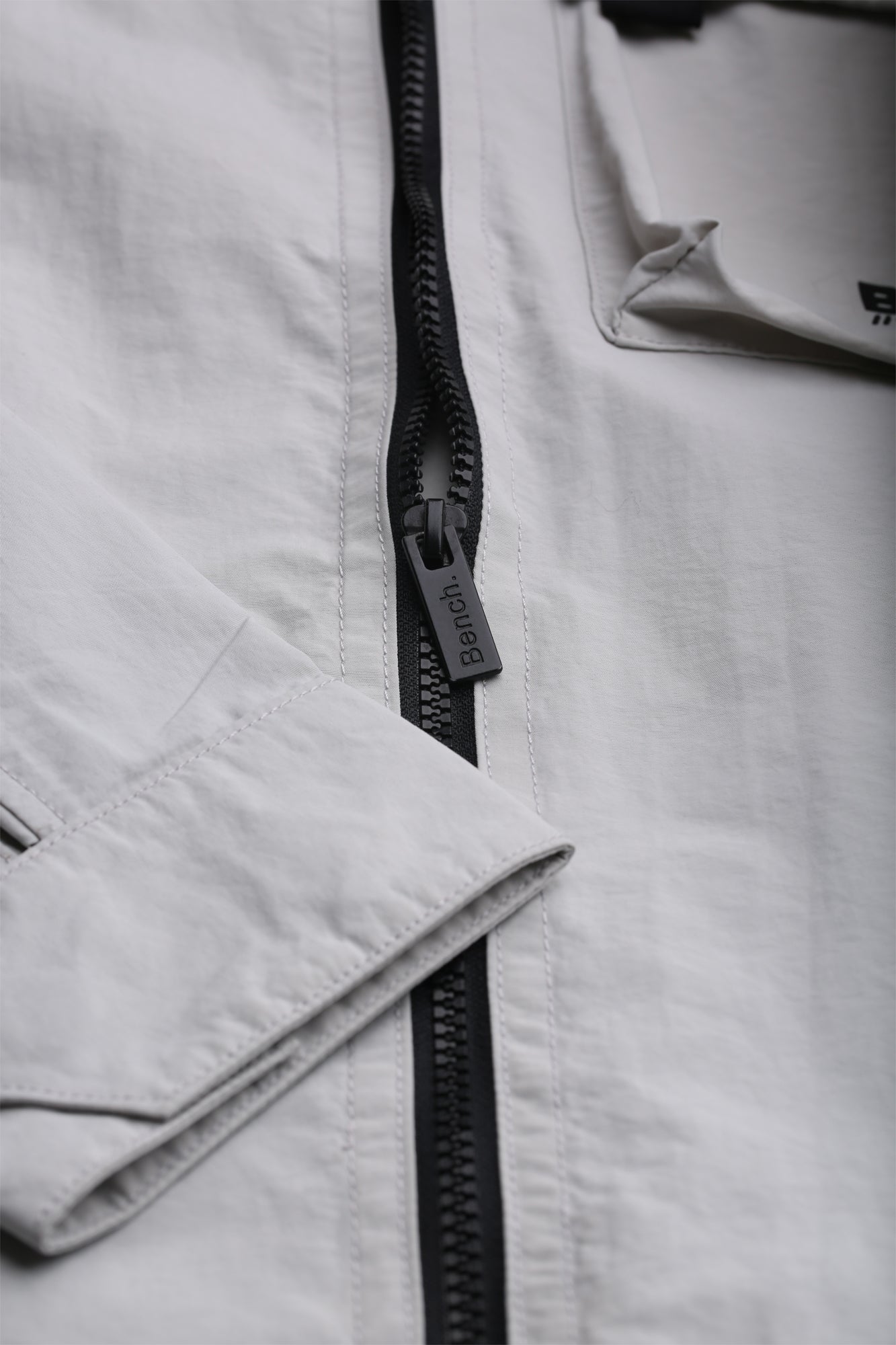 Mens 'AIKIDO' Shacket - LIGHT GREY - Shop at www.Bench.co.uk #LoveMyHood