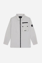 Mens 'AIKIDO' Shacket - LIGHT GREY - Shop at www.Bench.co.uk #LoveMyHood