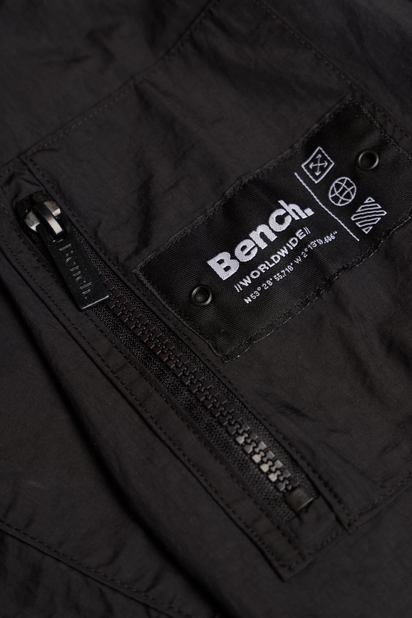 Mens 'BRANSON' Overshirt - BLACK - Shop at www.Bench.co.uk LoveMyHood
