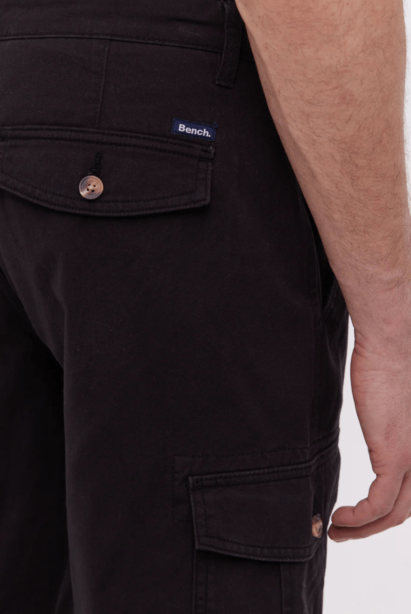 Mens 'CREELIN' Cargo Pants - BLACK - Shop at www.Bench.co.uk LoveMyHood