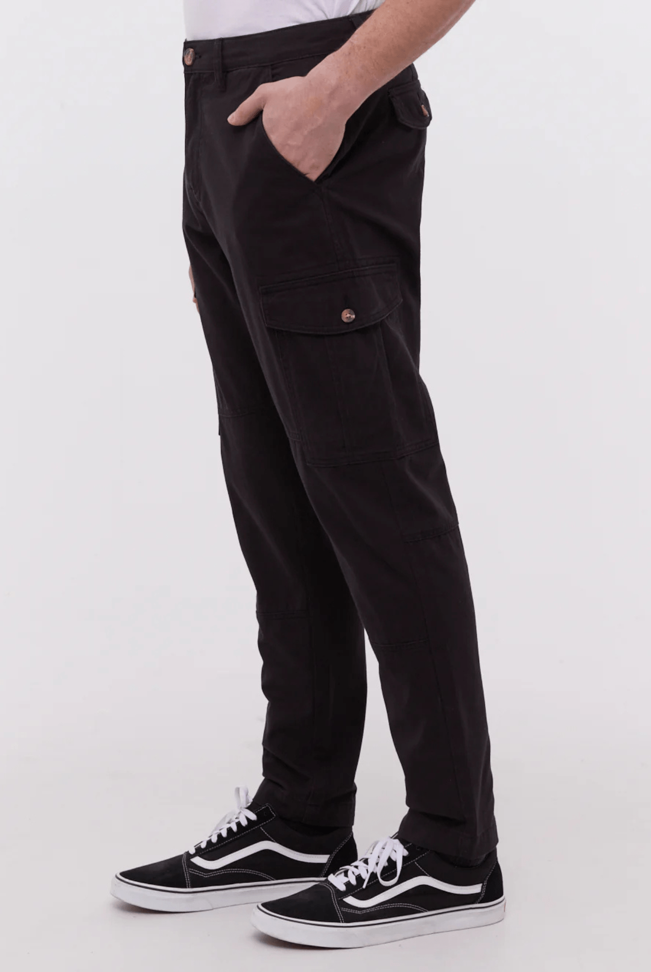 Mens 'CREELIN' Cargo Pants - BLACK - Shop at www.Bench.co.uk LoveMyHood