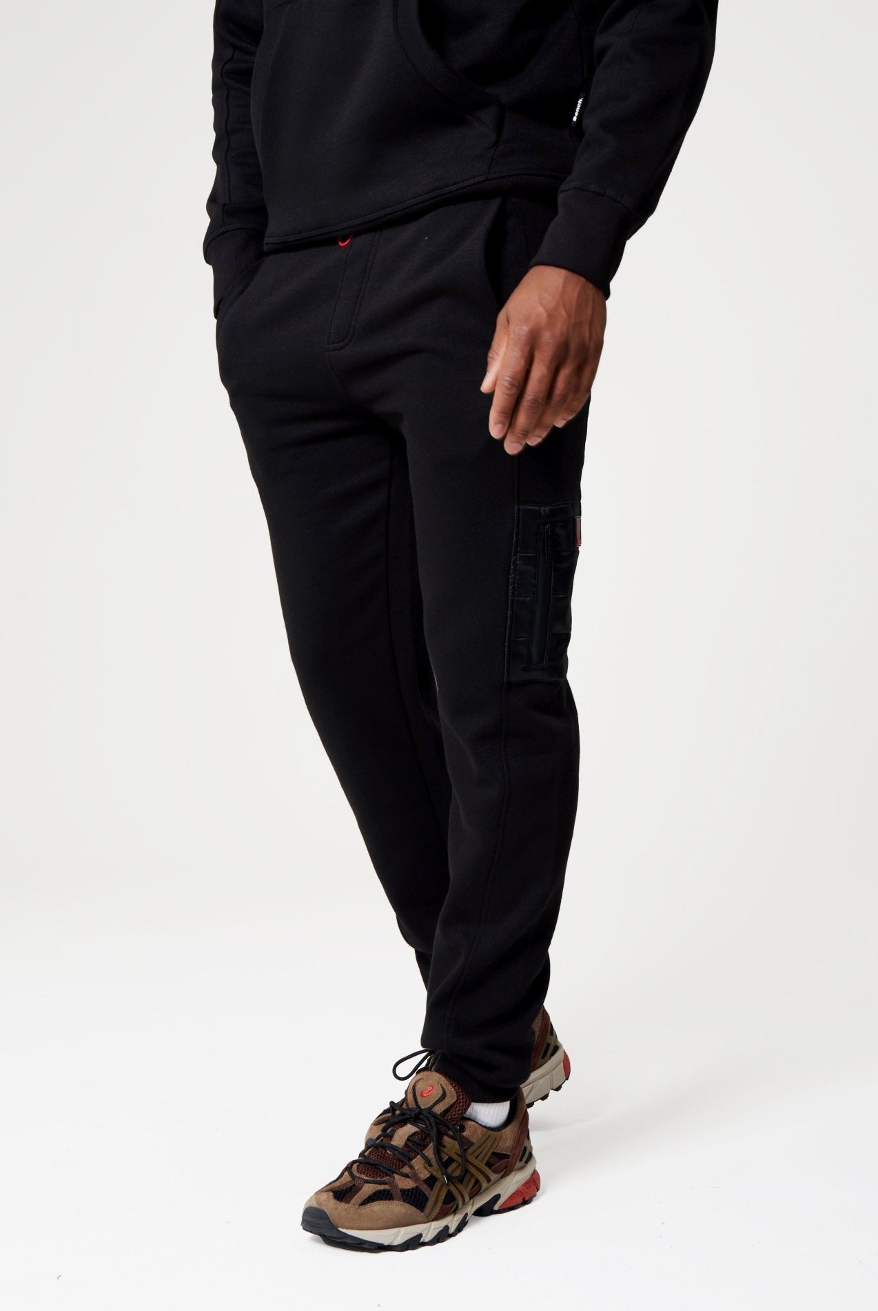 Mens 'CROSTER' 2pc Tracksuit Set - BLACK - Shop at www.Bench.co.uk #LoveMyHood