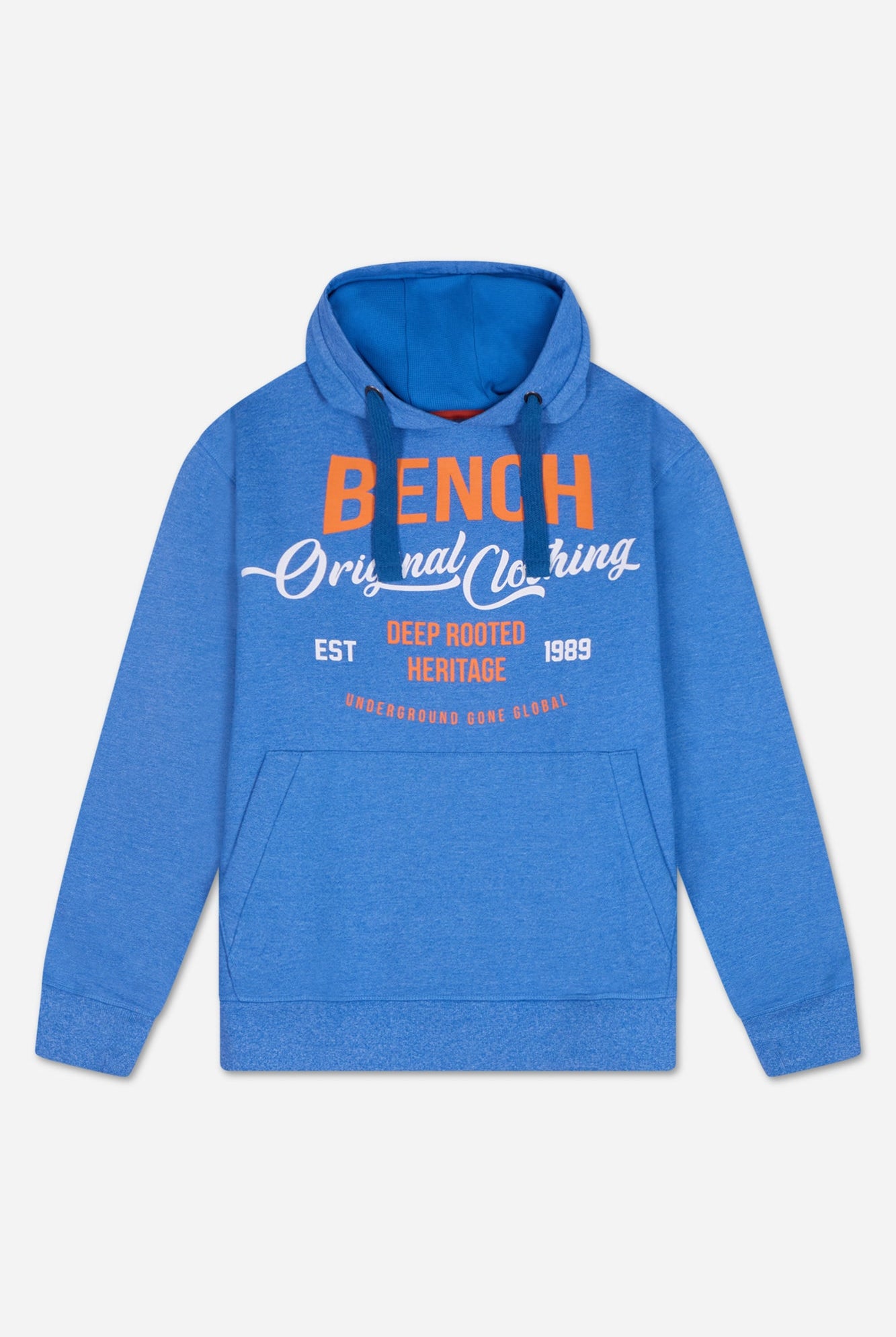 Mens 'DARNLEY' Hoodie - BLUE GRINDLE - Shop at www.Bench.co.uk LoveMyHood