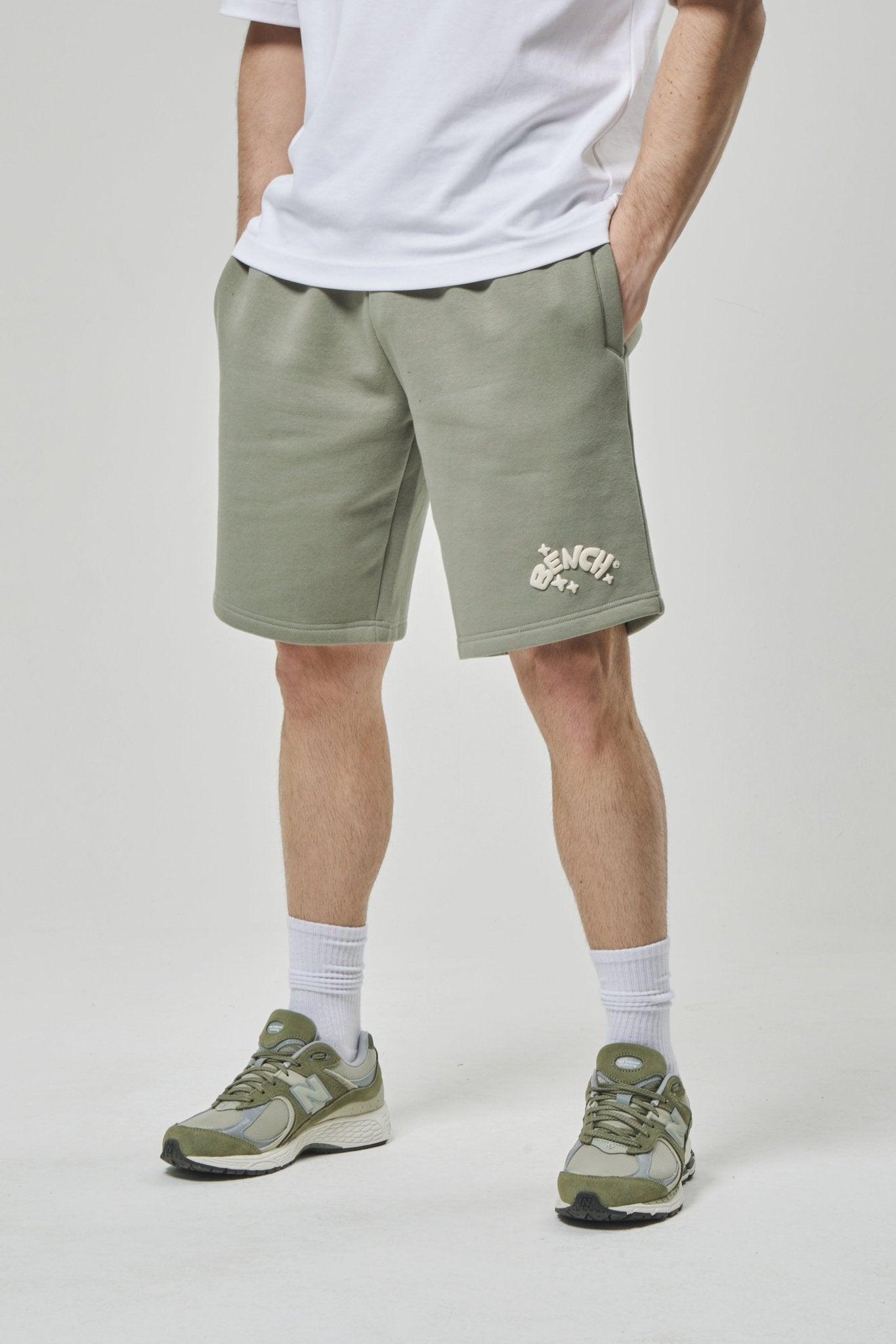 Mens 'ELAMO' Shorts - SAGE - Shop at www.Bench.co.uk LoveMyHood