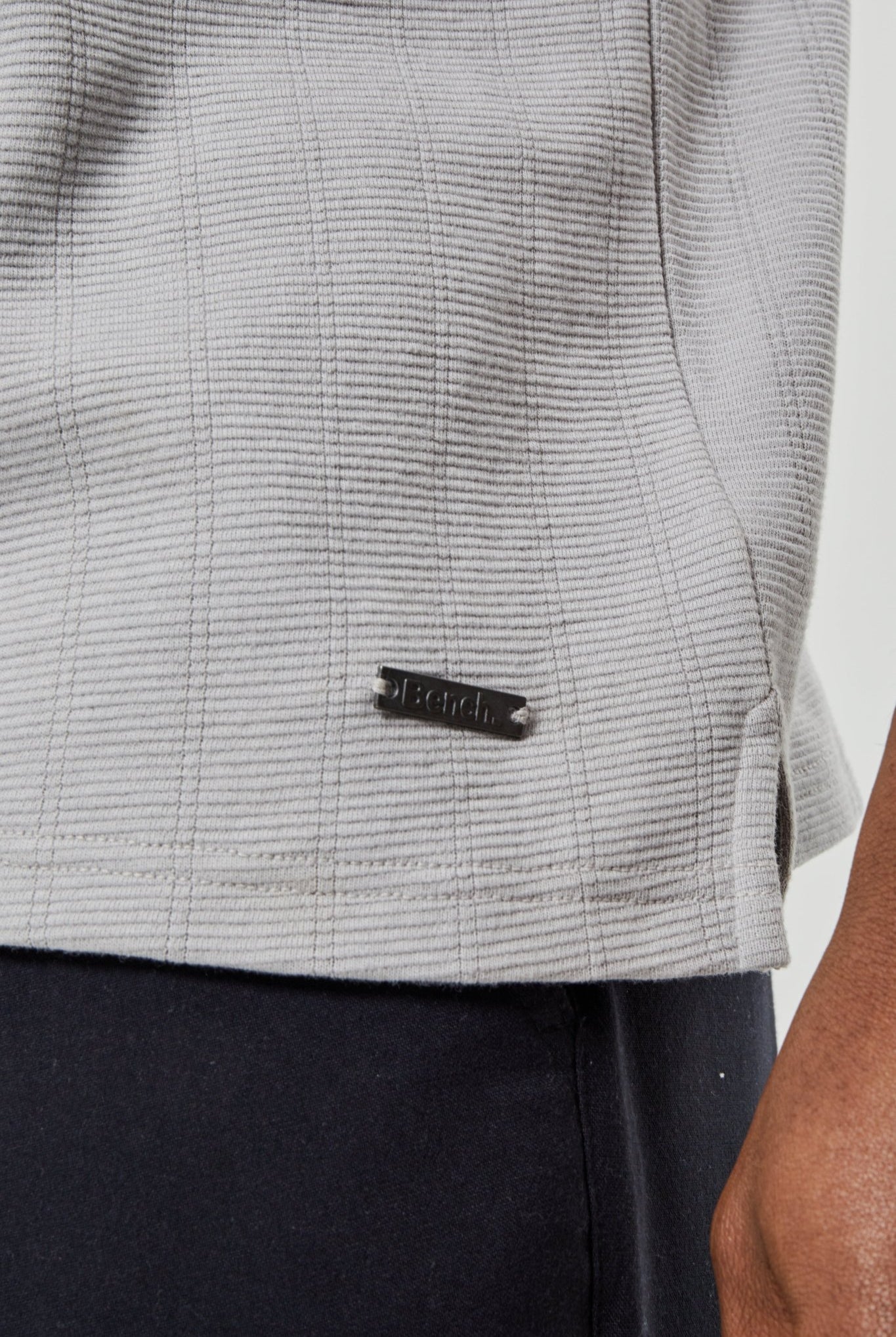 Mens 'ERNARA' T-Shirt - FROST GREY - Shop at www.Bench.co.uk #LoveMyHood