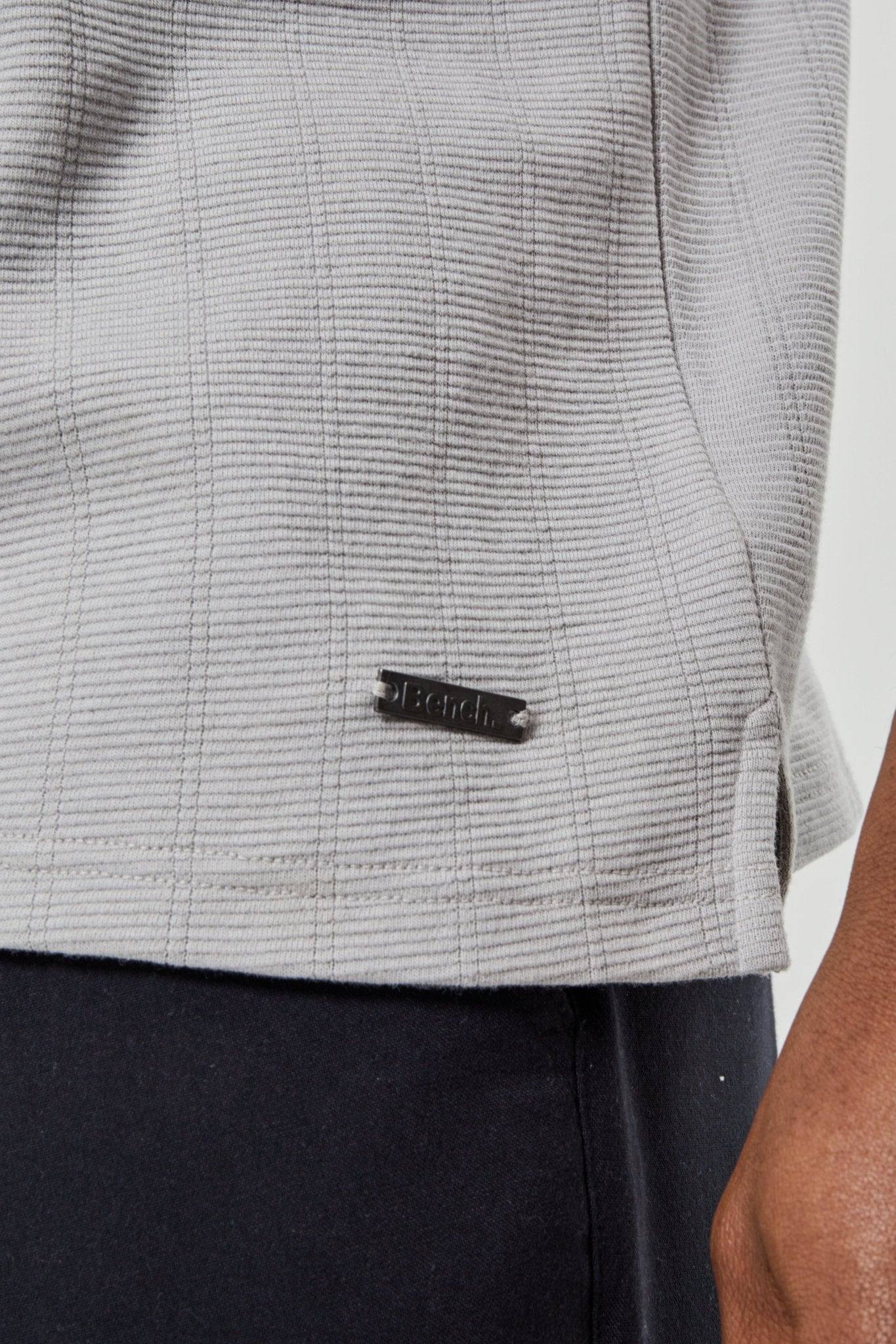 Mens 'ERNARA' T-Shirt - FROST GREY - Shop at www.Bench.co.uk #LoveMyHood