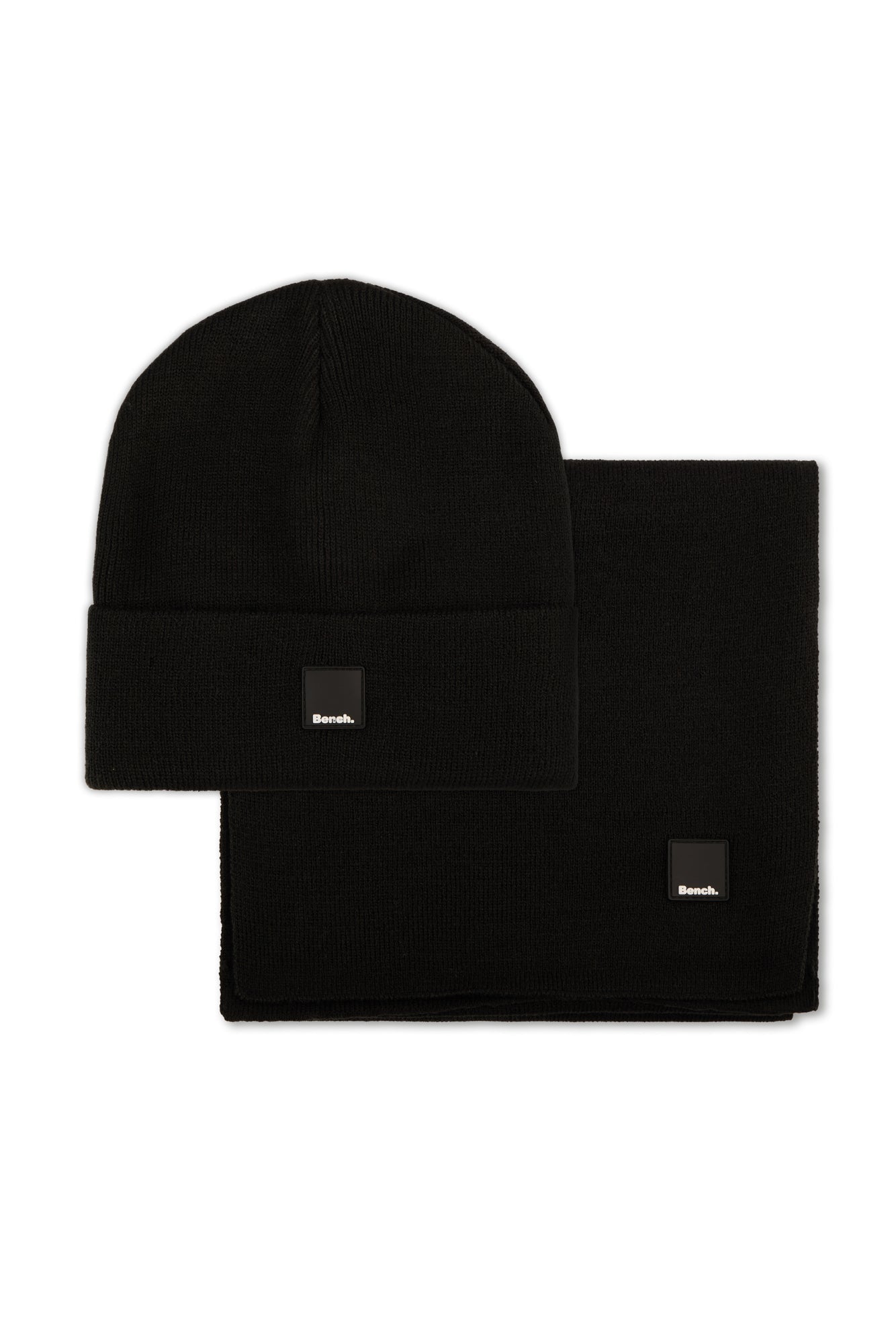 Mens 'GAMMA' Hat & Scarf Set - BLACK - Shop at www.Bench.co.uk LoveMyHood