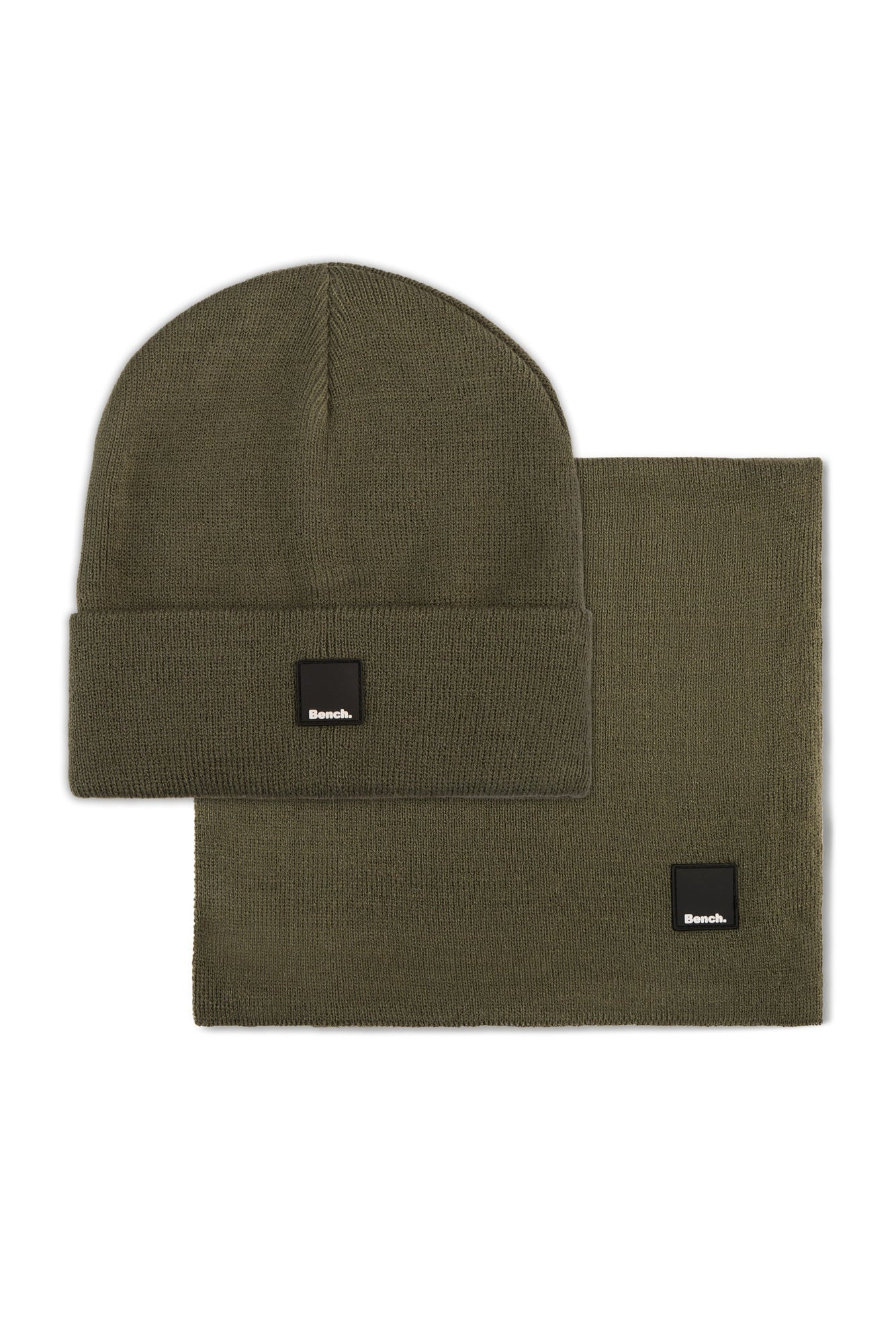 Mens 'GAMMA' Hat & Scarf Set - KHAKI - Shop at www.Bench.co.uk LoveMyHood