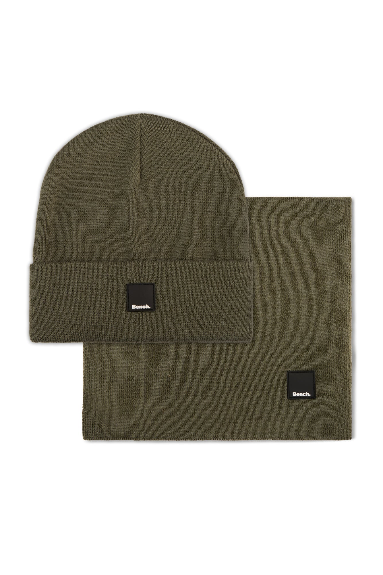 Mens 'GAMMA' Hat & Scarf Set - KHAKI - Shop at www.Bench.co.uk LoveMyHood