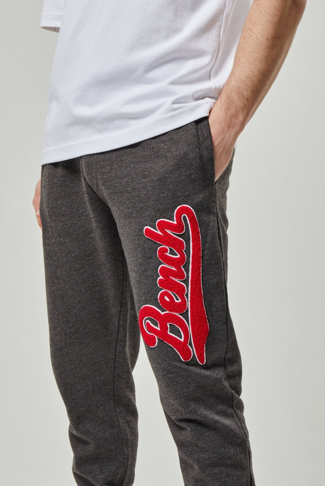 Mens 'GARDAM' Jogger - CHARCOAL MARL - Shop at www.Bench.co.uk #LoveMyHood