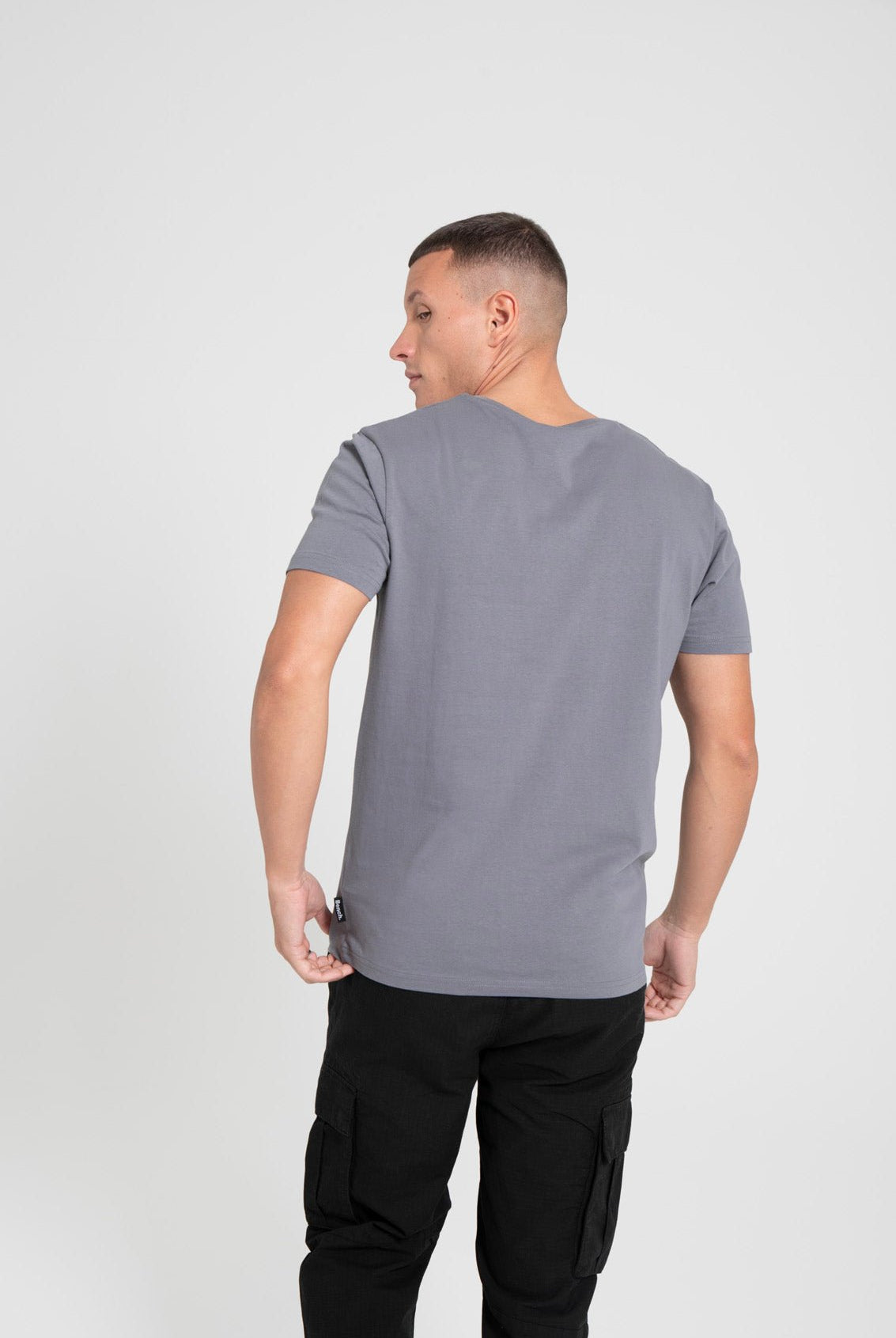 Mens 'HAWES' T-Shirt - STEEL GREY - Shop at www.Bench.co.uk #LoveMyHood