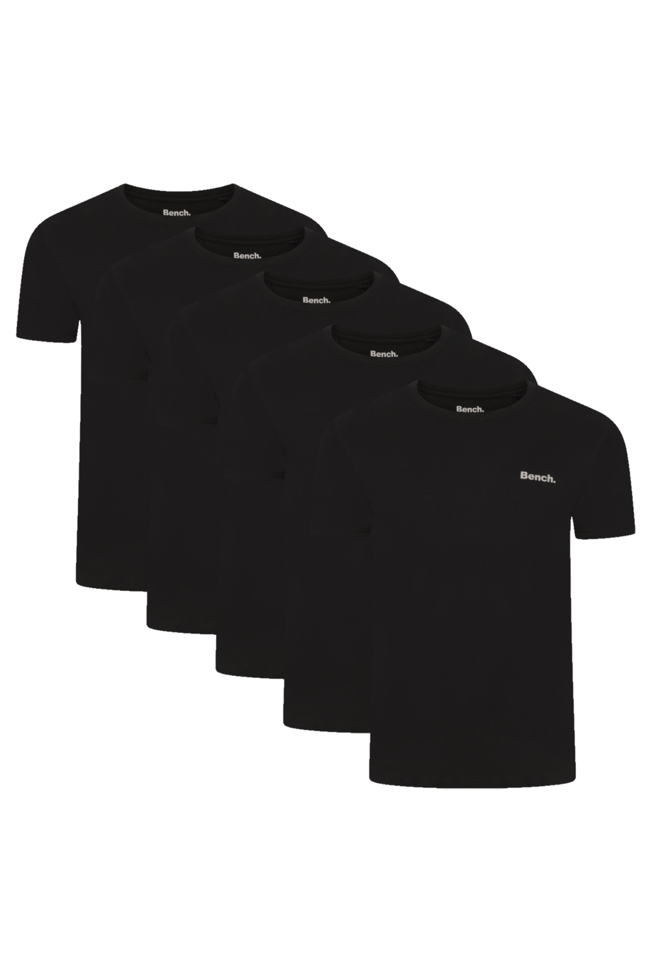 Mens 'HERMAN' 5 Pack T-Shirt - BLACK - Shop at www.Bench.co.uk #LoveMyHood