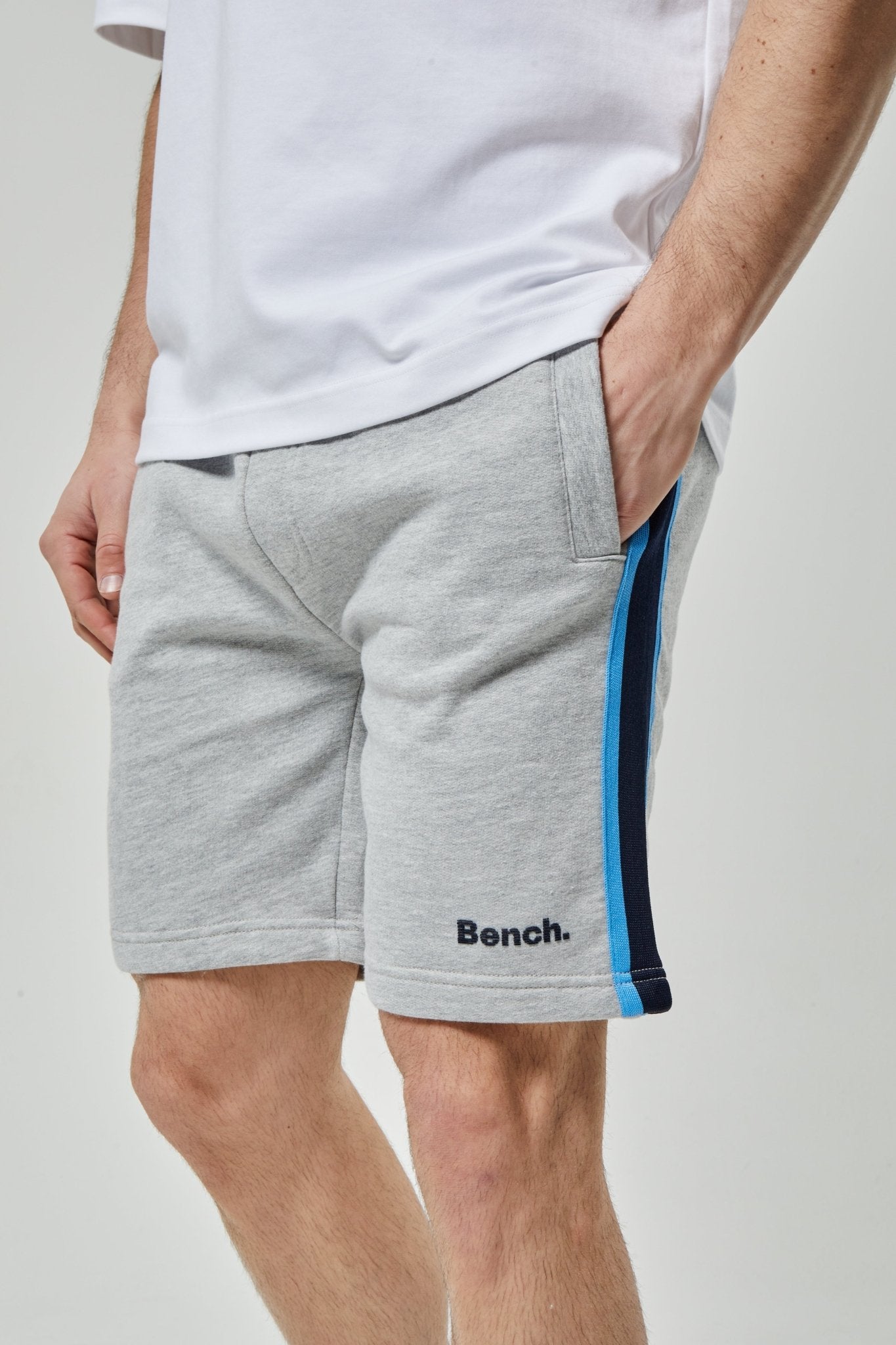 Mens 'HYVEN' Shorts - GREY MARL - Shop at www.Bench.co.uk #LoveMyHood