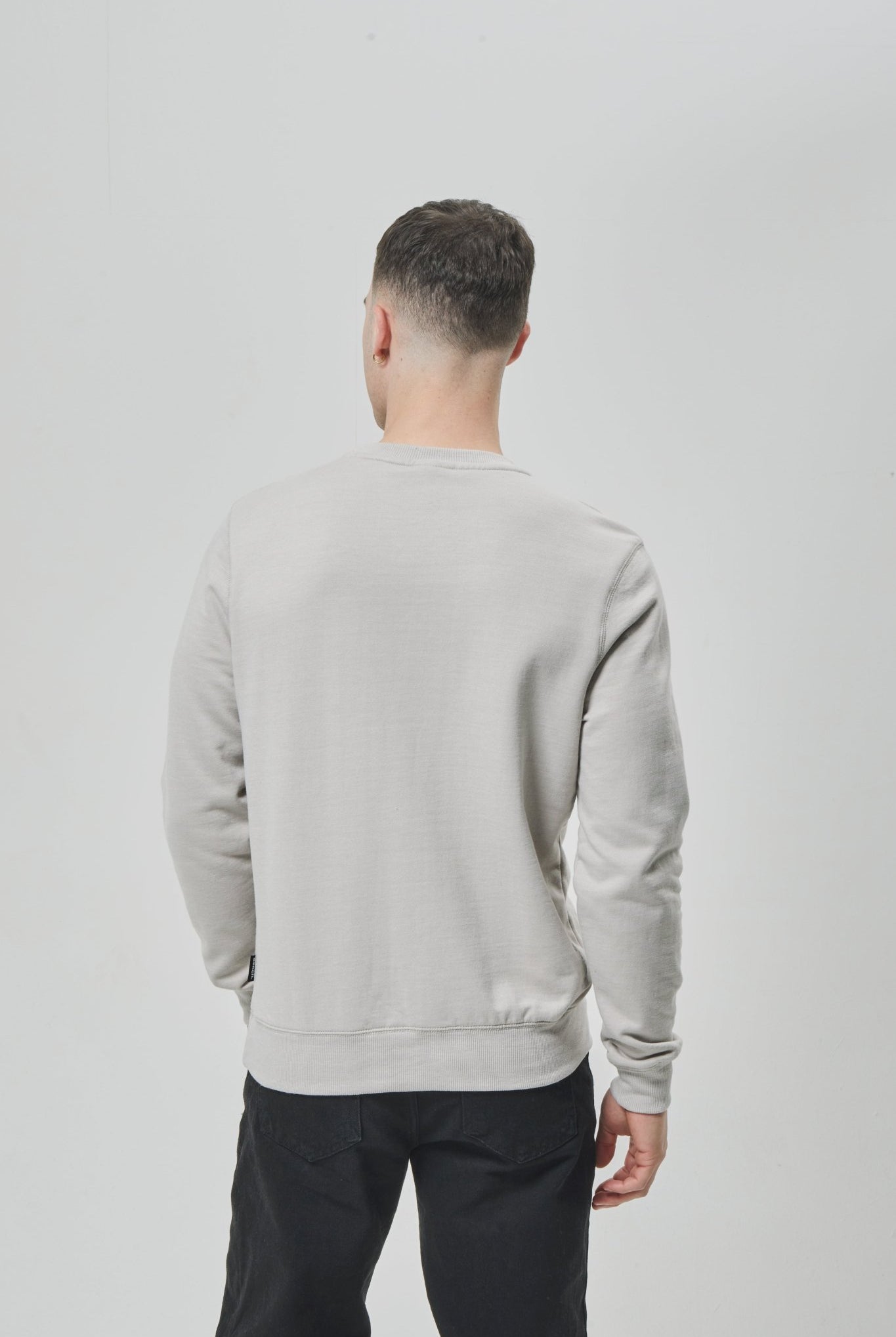 Mens 'LALOND' Crew Sweat - FROST GREY - Shop at www.Bench.co.uk #LoveMyHood