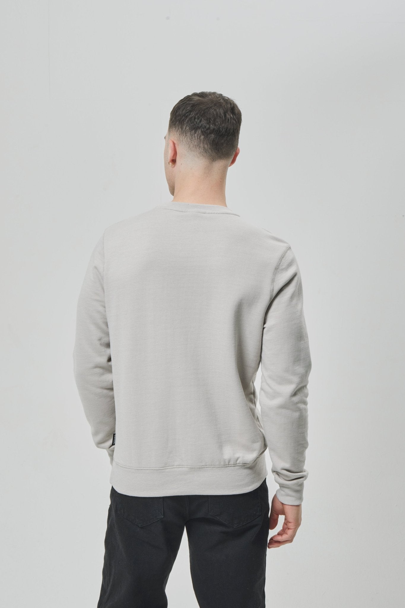 Mens 'LALOND' Crew Sweat - FROST GREY - Shop at www.Bench.co.uk #LoveMyHood