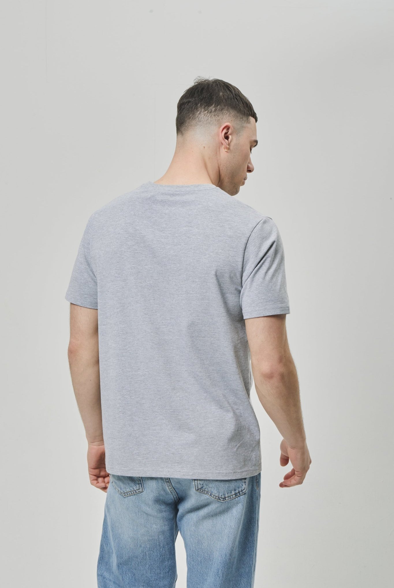 Mens 'LOPAV' T-Shirt - GREY MARL - Shop at www.Bench.co.uk #LoveMyHood
