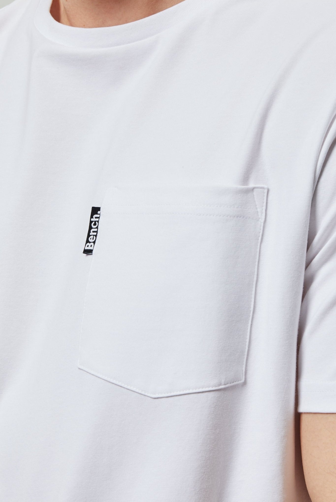 Mens 'LOPAV' T-Shirt - WHITE - Shop at www.Bench.co.uk #LoveMyHood