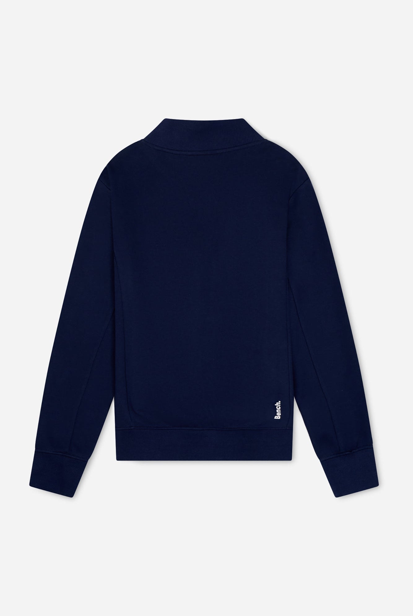 Mens 'PLINTH SPOTS' 1/4 Zip - Thru Sweat - NAVY - Shop at www.Bench.co.uk #LoveMyHood