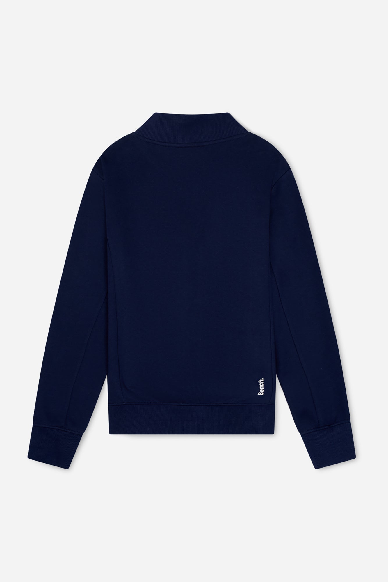 Mens 'PLINTH SPOTS' 1/4 Zip - Thru Sweat - NAVY - Shop at www.Bench.co.uk #LoveMyHood