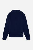 Mens 'PLINTH SPOTS' 1/4 Zip - Thru Sweat - NAVY - Shop at www.Bench.co.uk #LoveMyHood