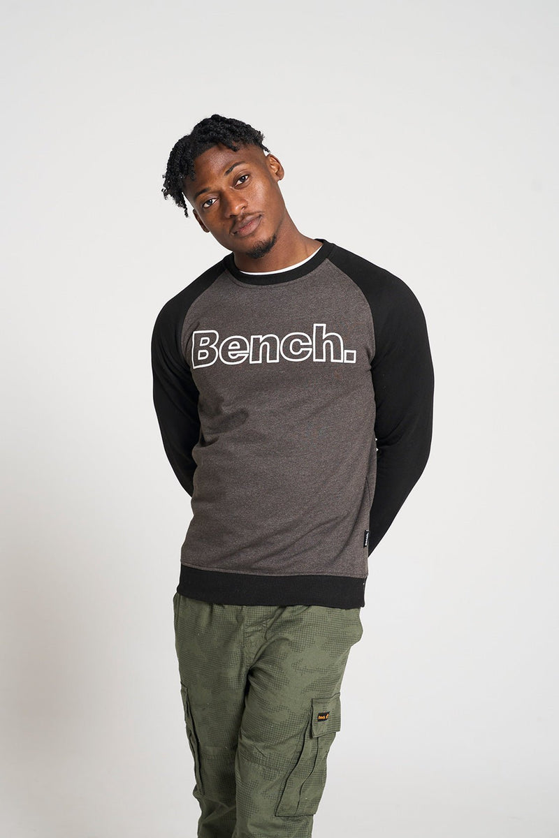 Shop Mens 'RESTON' Sweat BLACK Bench.co.uk LoveMyHood Only £