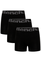 Mens 'SUTTON' 3 Pack Boxers - BLACK - Shop at www.Bench.co.uk #LoveMyHood