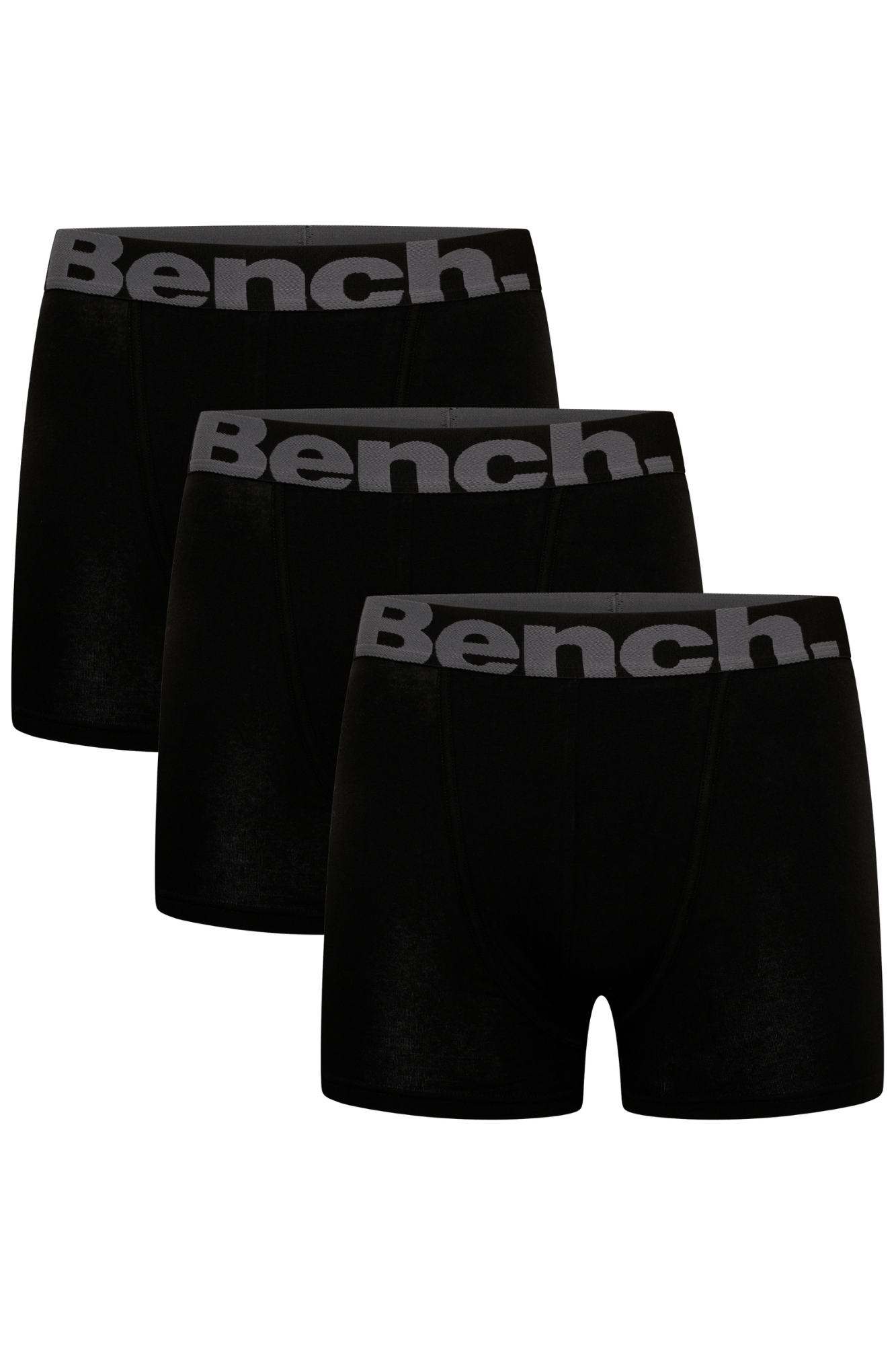Mens 'SUTTON' 3 Pack Boxers - BLACK - Shop at www.Bench.co.uk #LoveMyHood