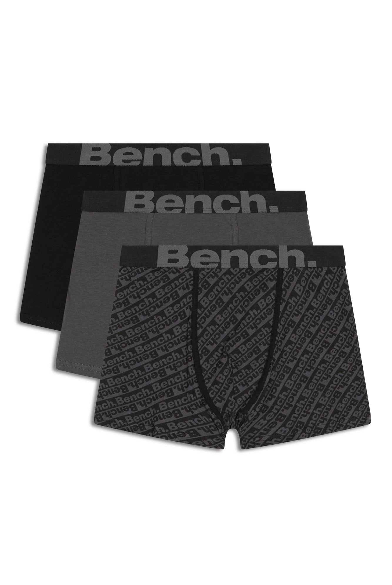Mens 'VILDAR' 3 Pack Boxers - ASSORTED - Shop at www.Bench.co.uk LoveMyHood