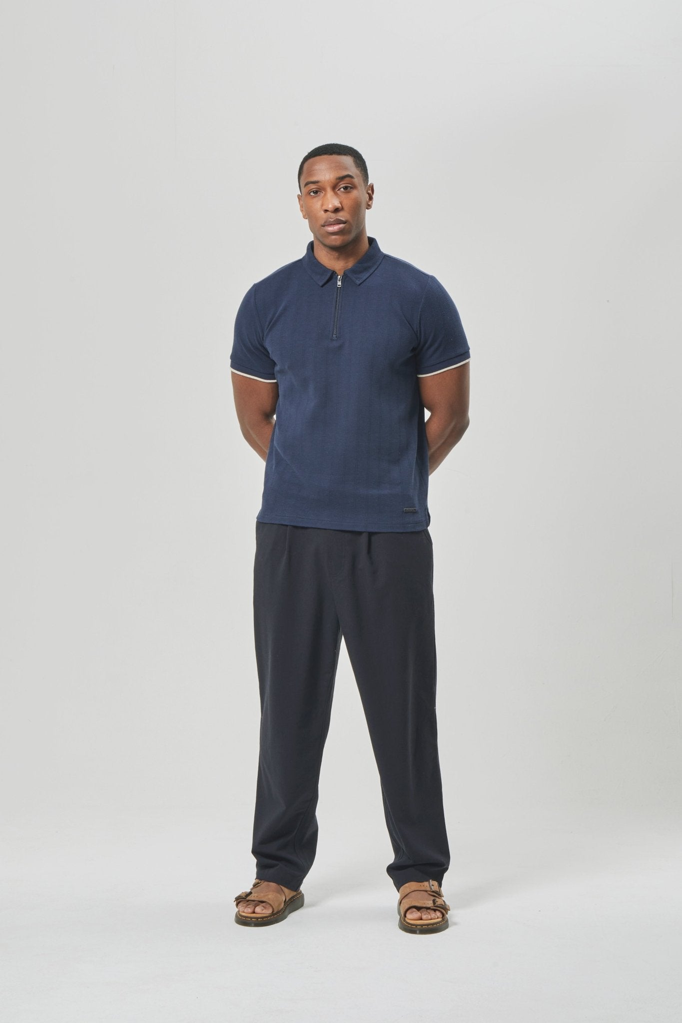 Mens 'ZANZA' Polo - NAVY - Shop at www.Bench.co.uk #LoveMyHood