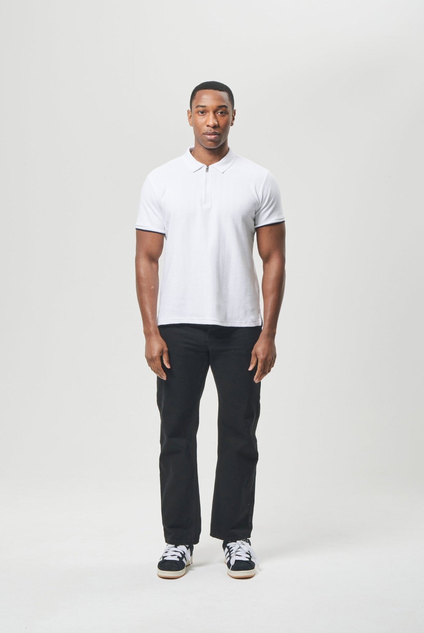 Mens 'ZANZA' Polo - WHITE - Shop at www.Bench.co.uk #LoveMyHood