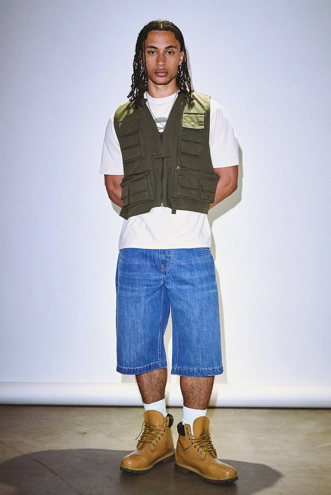 Pickering Jean Shorts - Light Blue Wash - Shop at www.Bench.co.uk #LoveMyHood