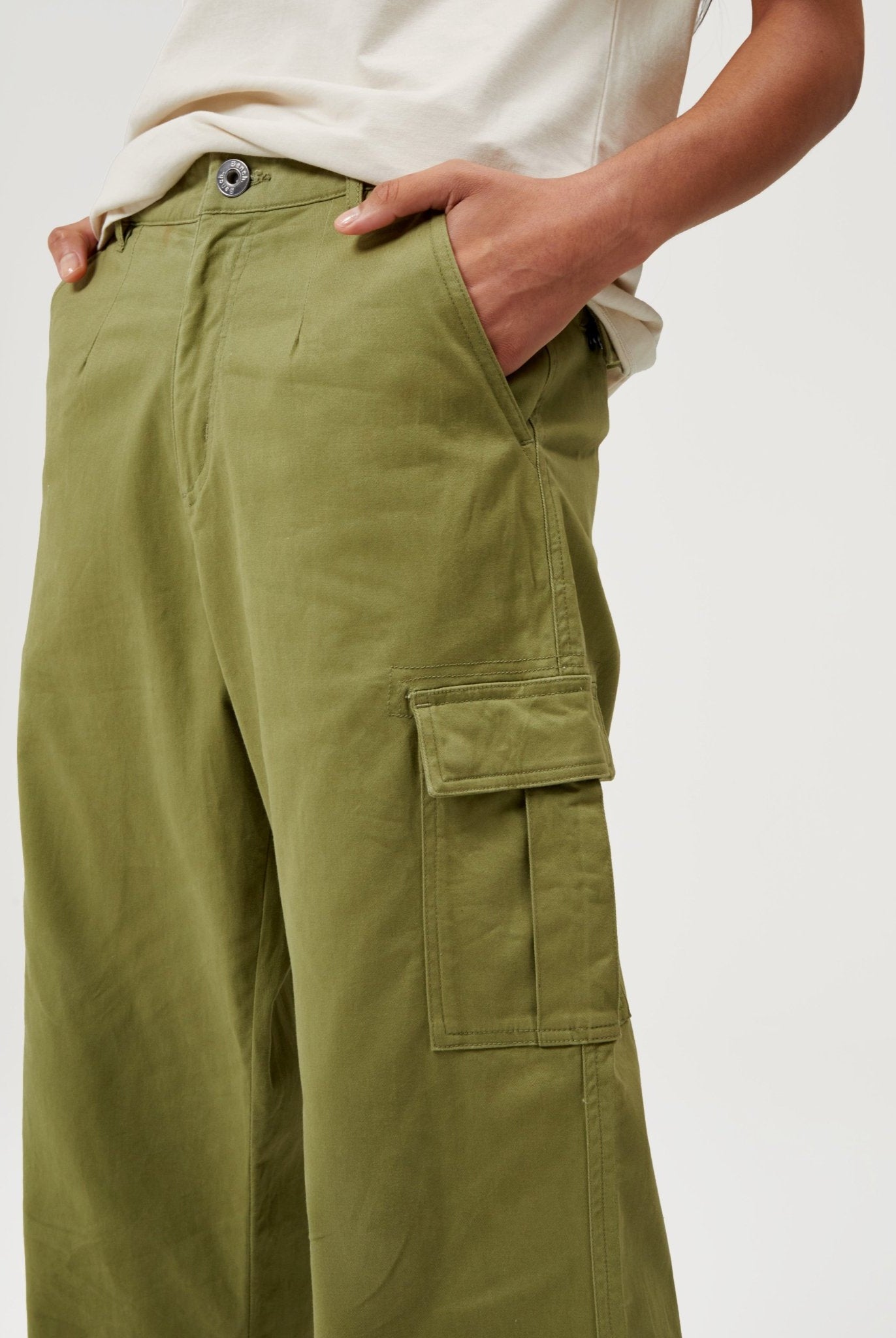 Womens 'AZLYN' Cargo Pants - SAGE - Shop at www.Bench.co.uk #LoveMyHood