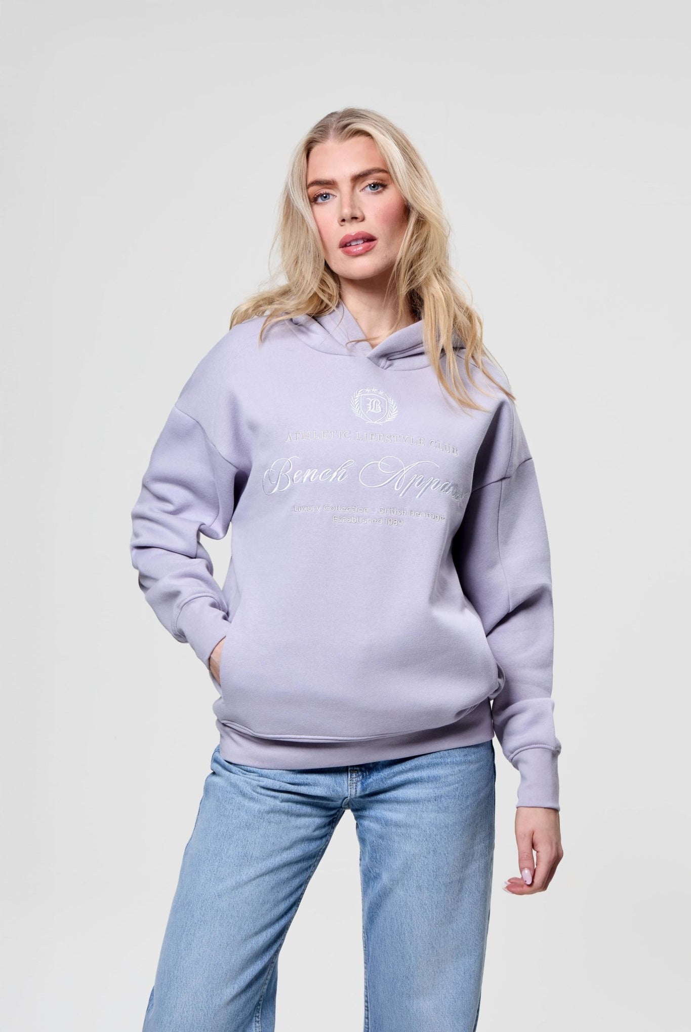 Womens 'CONTESSA' Hoodie - LILAC - Shop at www.Bench.co.uk #LoveMyHood