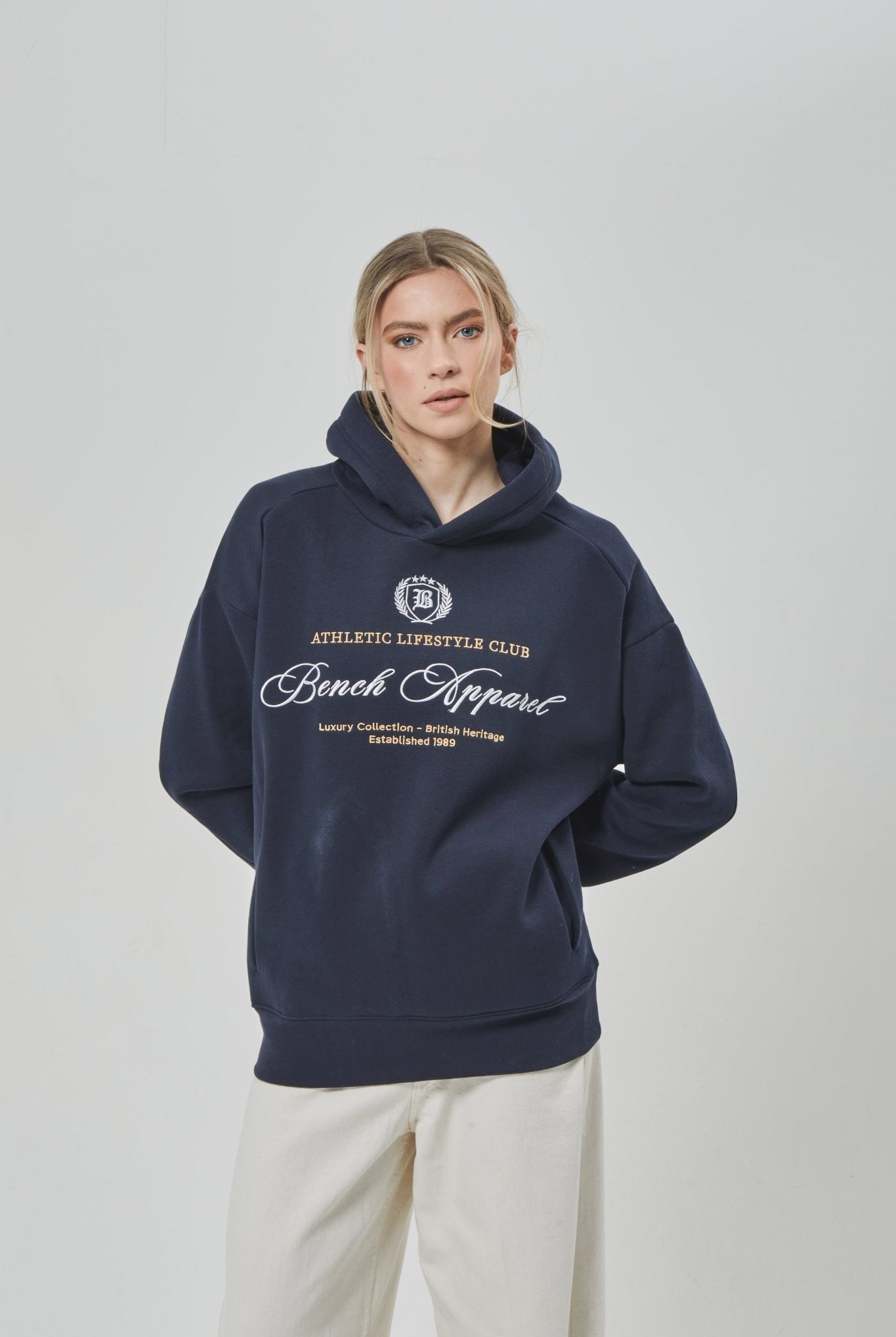 Womens 'CONTESSA' Hoodie - NAVY - Shop at www.Bench.co.uk #LoveMyHood