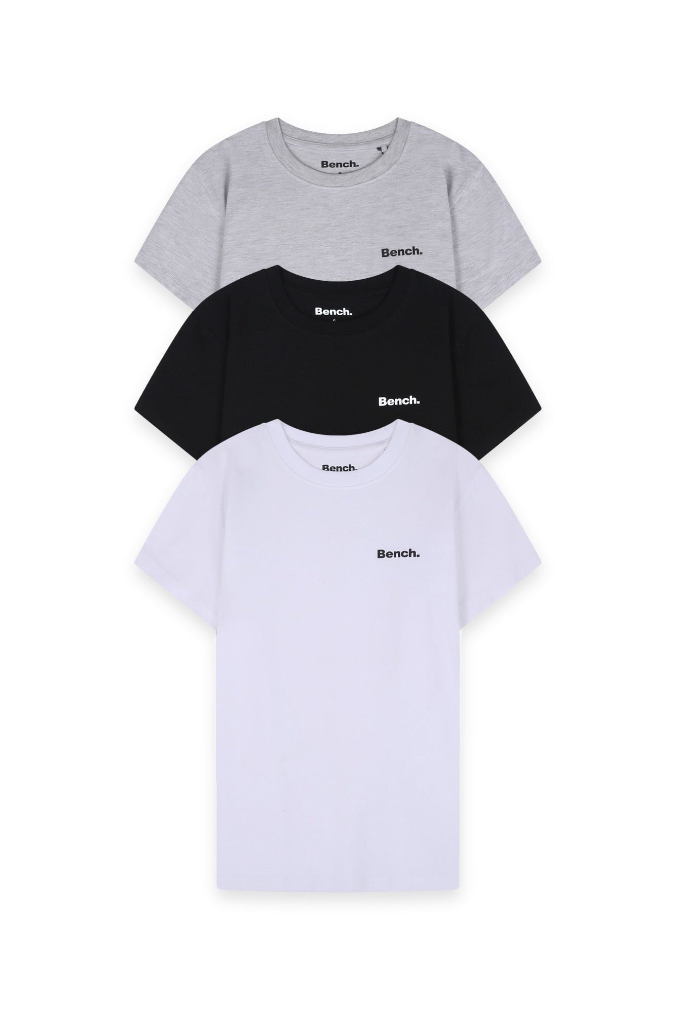 Womens 'DESRA' 3 Pack T-Shirts - ASSORTED - Shop at www.Bench.co.uk #LoveMyHood