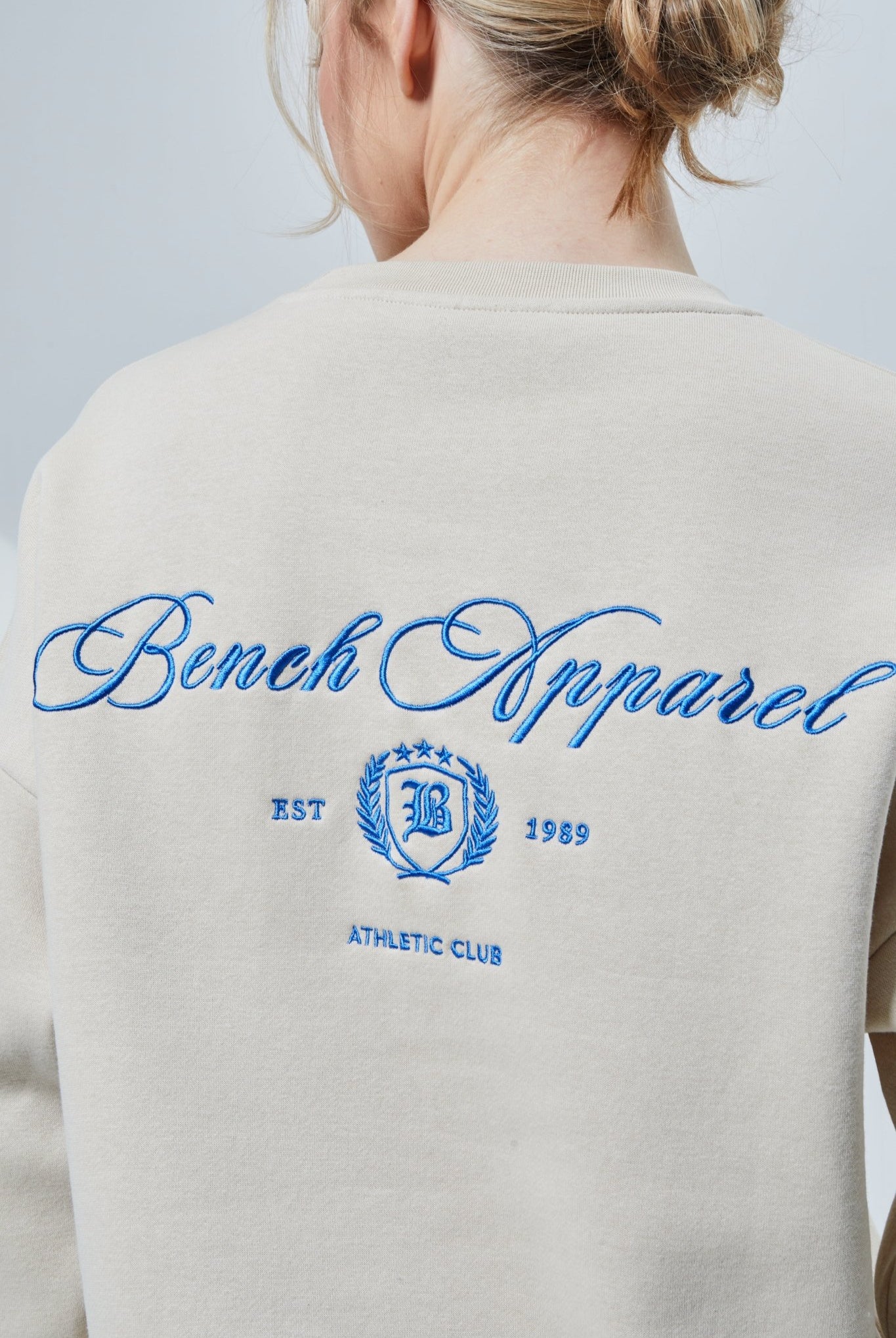 Womens 'DESTA' Sweat Crew - ECRU - Shop at www.Bench.co.uk #LoveMyHood