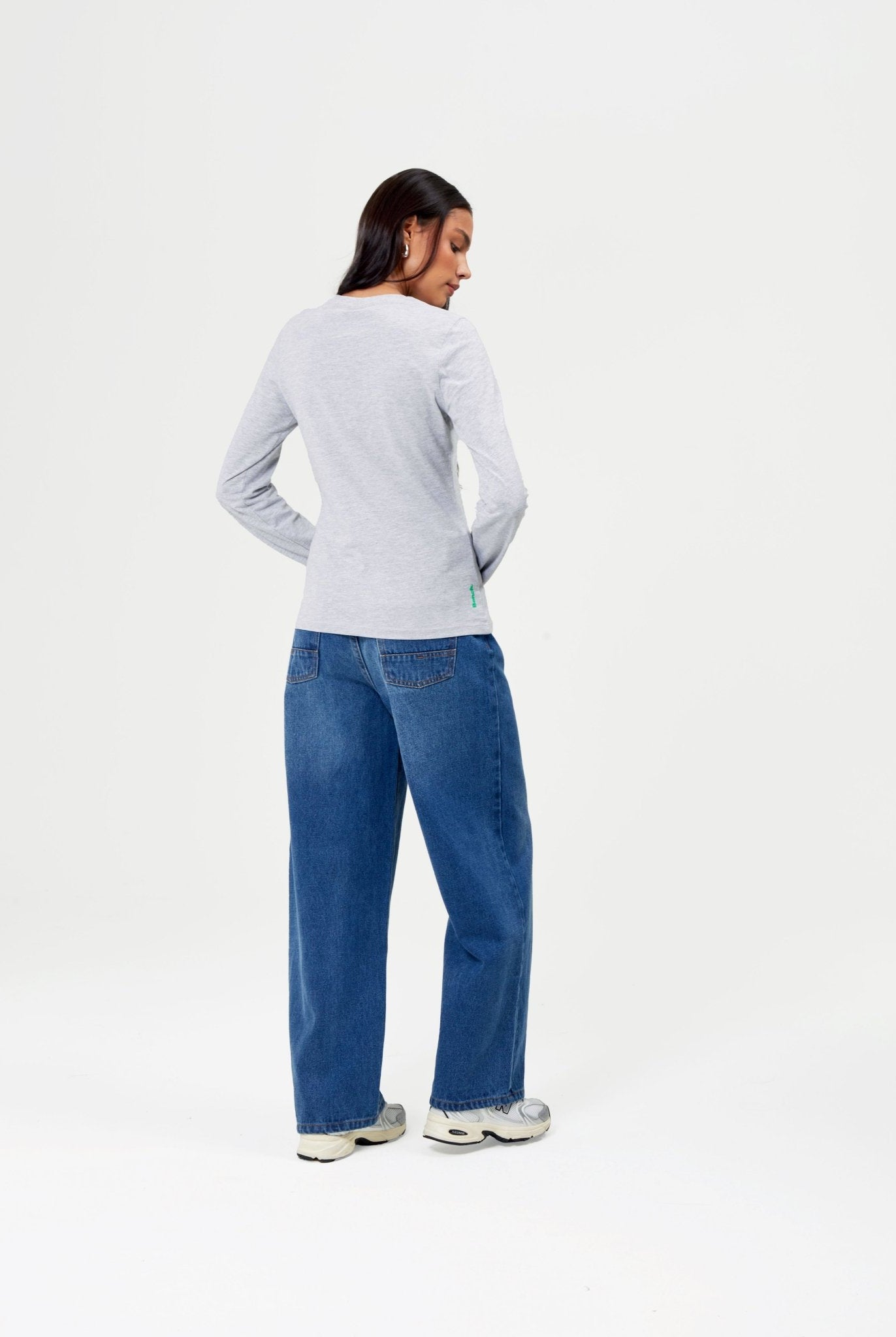 Womens 'JEWELLE' T-Shirt - GREY MARL - Shop at www.Bench.co.uk LoveMyHood