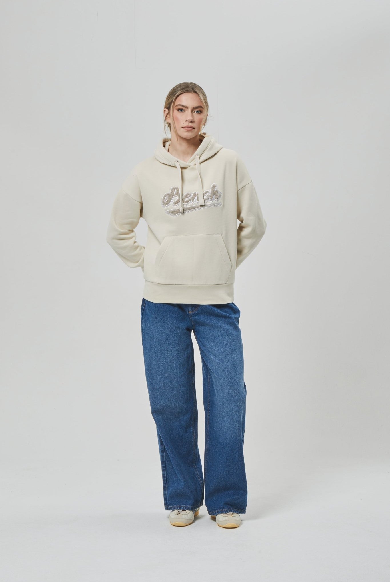 Womens 'KAROLINA' Hoodie - CHALK - Shop at www.Bench.co.uk #LoveMyHood