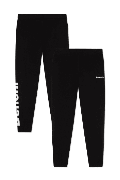 Womens 'RENZA' 2 Pack Leggings - BLACK - Shop at www.Bench.co.uk LoveMyHood
