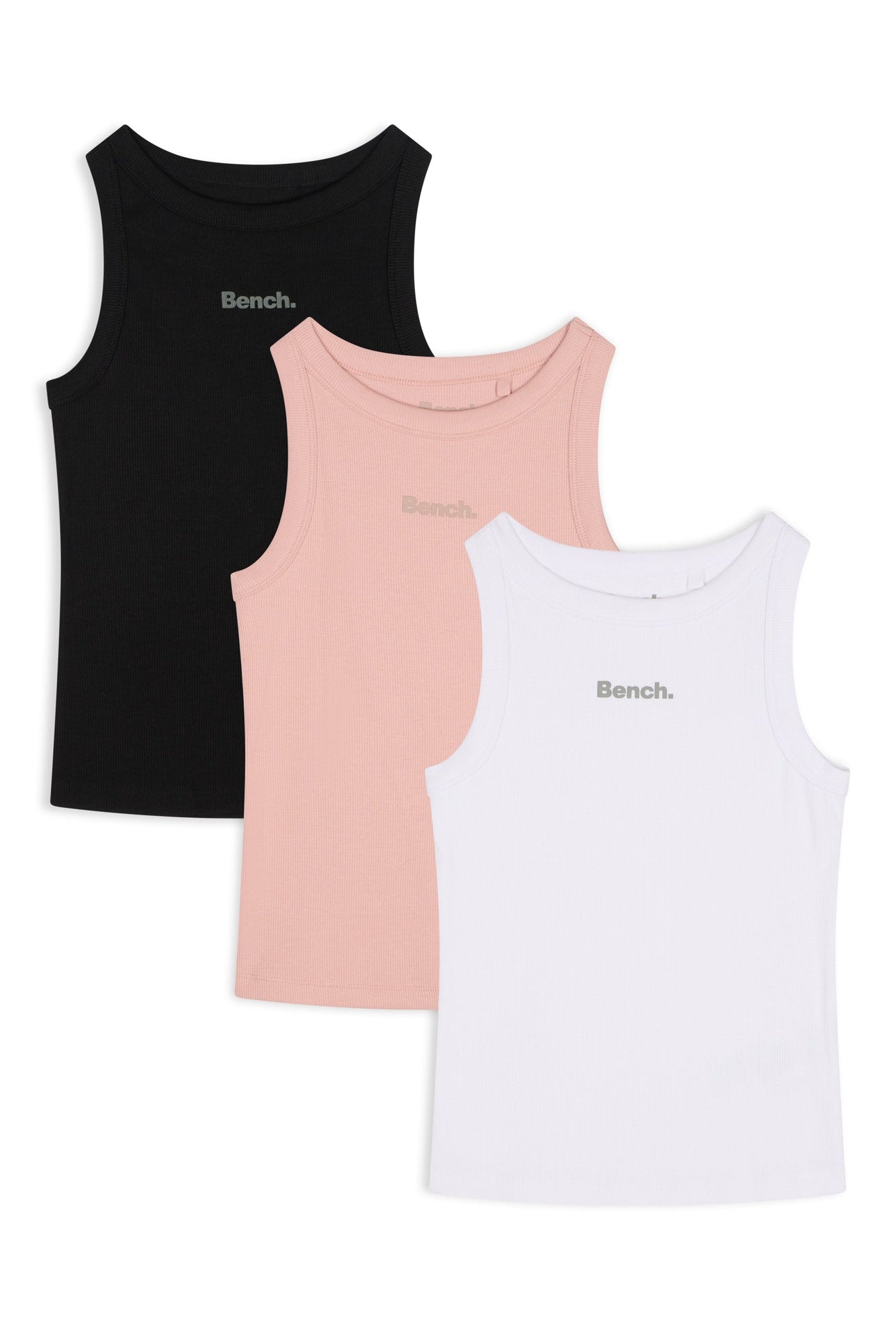 Womens 'RYLE' 3 Pack Vests - ASSORTED - Shop at www.Bench.co.uk LoveMyHood