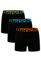 Mens 'ACTION' 3 Pack Boxers - ASSORTED - Shop at www.Bench.co.uk #LoveMyHood