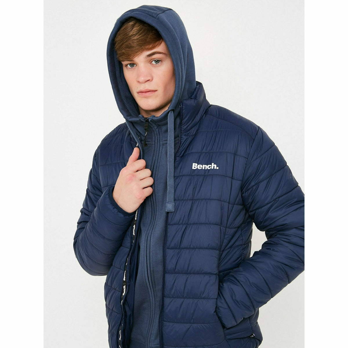 Shop Mens 'GARTNER' Jacket NAVY Bench.co.uk LoveMyHood Only