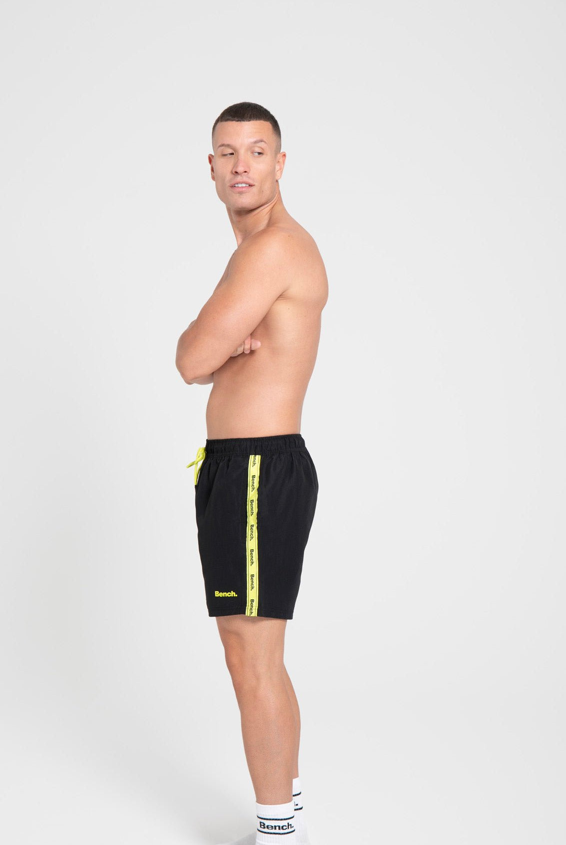 Mens 'SAMUI' Swim Shorts - BLACK - Shop at www.Bench.co.uk #LoveMyHood
