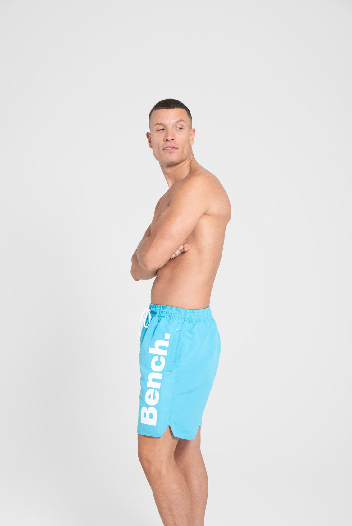 Mens 'TAHITI' Swim Shorts - BRIGHT BLUE - Shop at www.Bench.co.uk #LoveMyHood