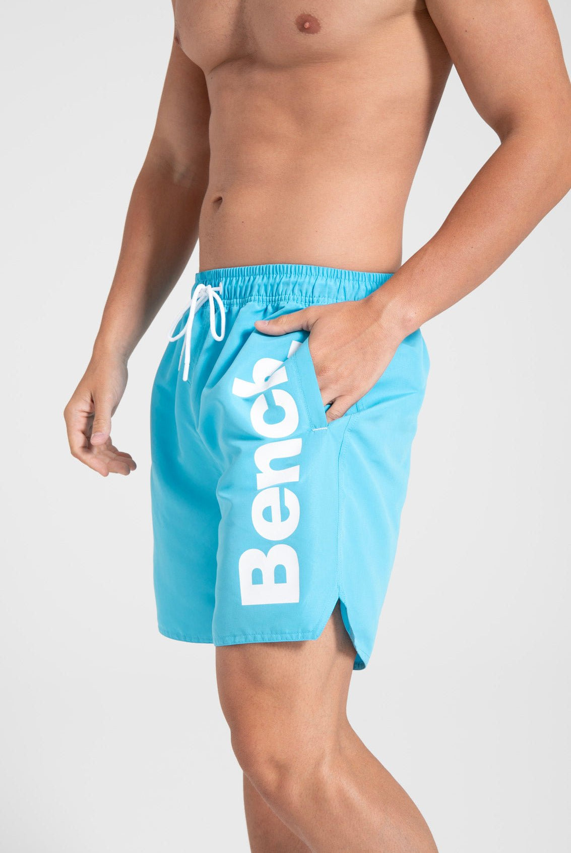 Mens 'TAHITI' Swim Shorts - BRIGHT BLUE - Shop at www.Bench.co.uk #LoveMyHood
